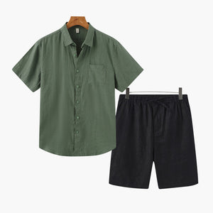 Gammalt linnetyg (shorts)