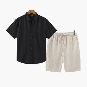 Gammalt linnetyg (shorts)