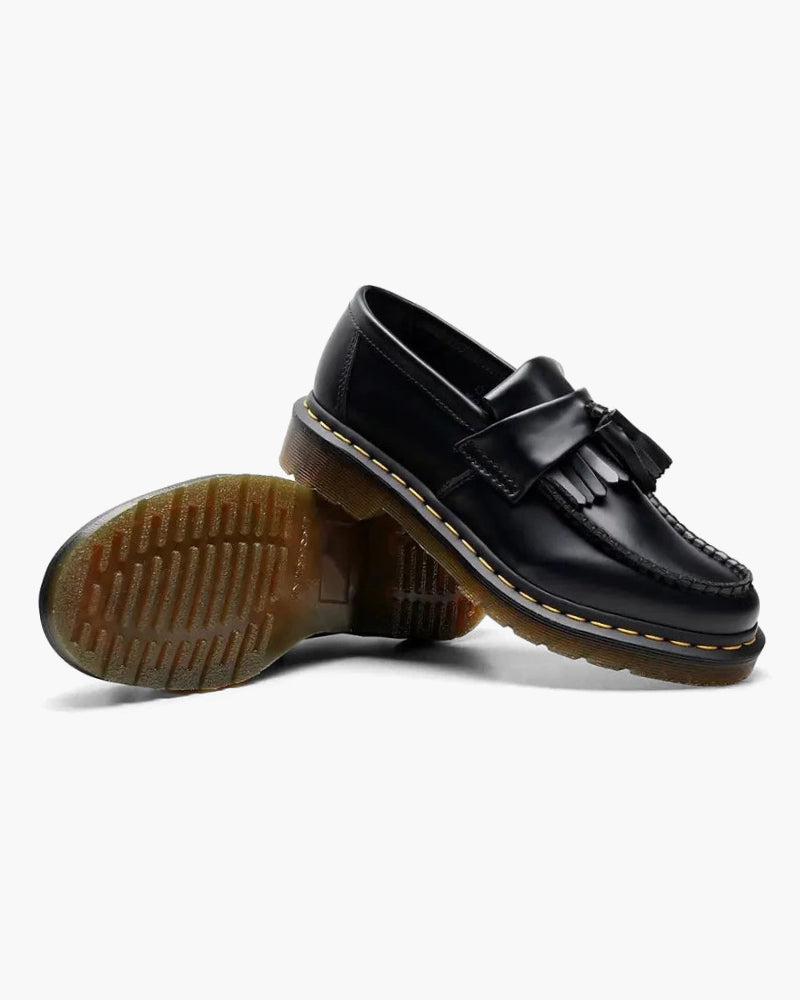 Gamla pengar läderloafers