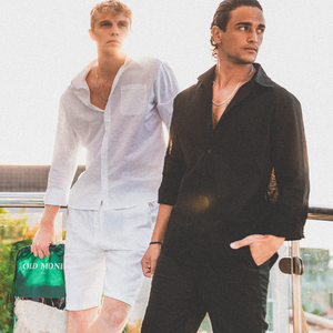 Casablanca - Premium linneshorts