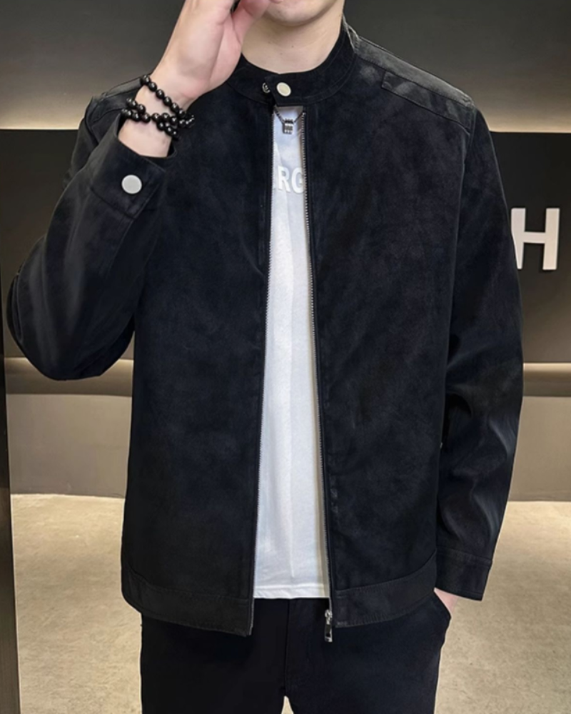 Estate Mocka Läderjacka