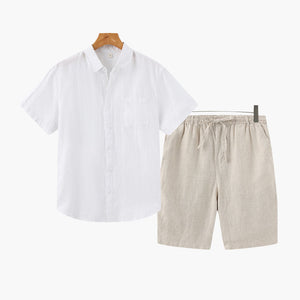 Gammalt linnetyg (shorts)