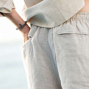 Casablanca - Premium linneshorts