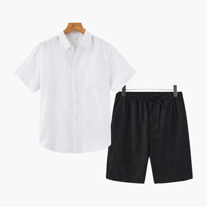 Gammalt linnetyg (shorts)