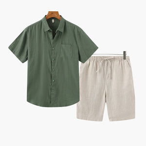 Gammalt linnetyg (shorts)