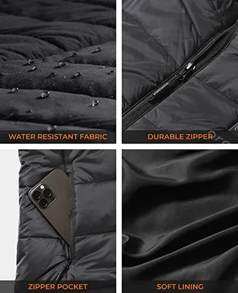 CDV| Smart uppvärmd väst med LED-styrning