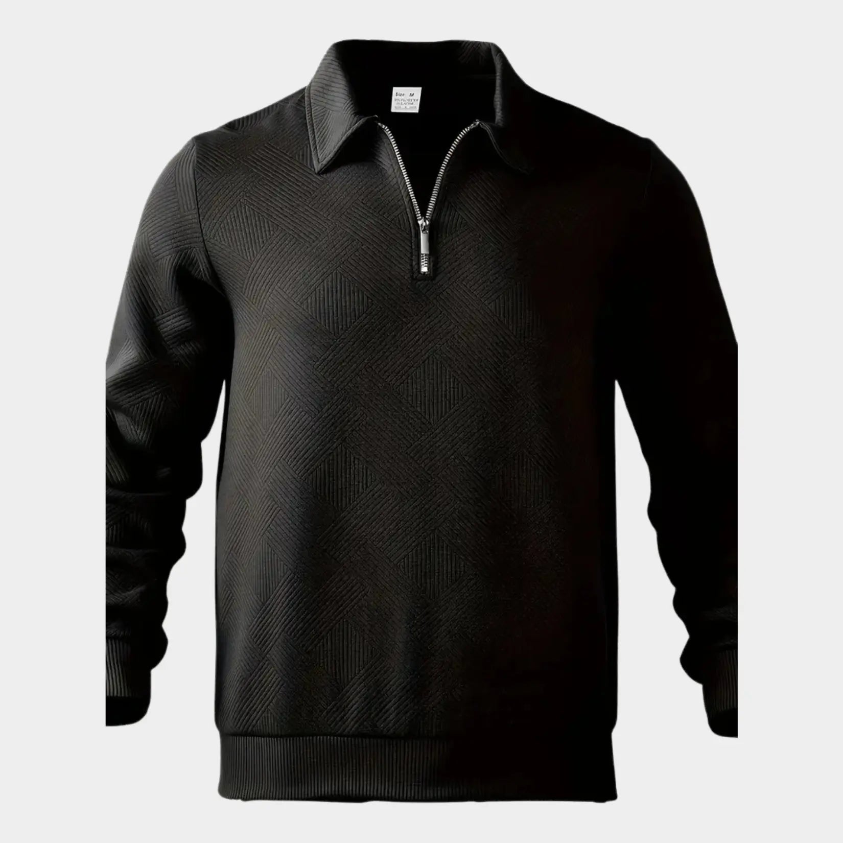 DiVogue| tröja med zip-förslutning