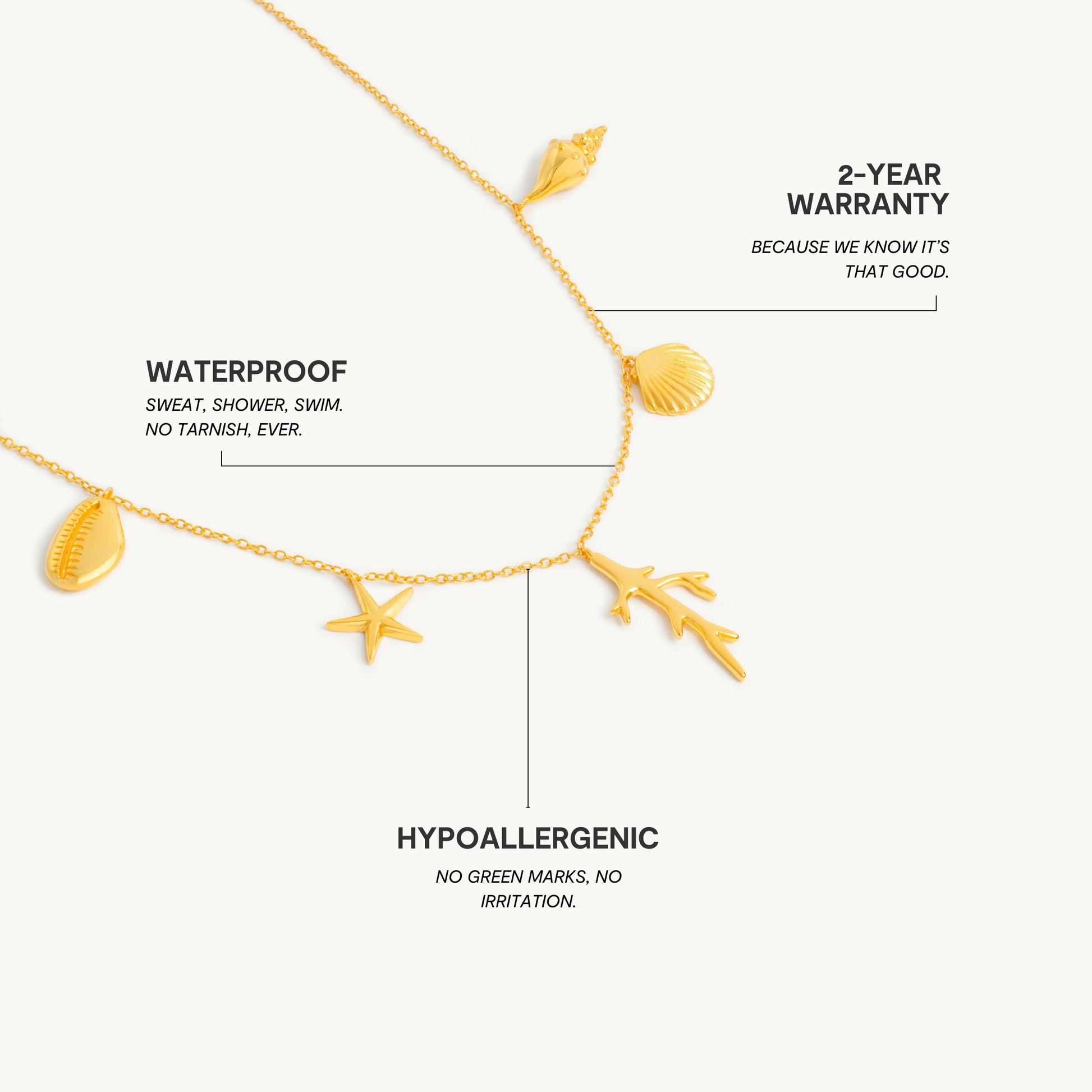 Halsbandet Vid stranden