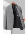 Herr Blazer Ullblandning Skräddarsydd Passform