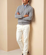 Herr Slim-fit Cardigan i Elegant Stil