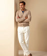 Herr Slim-fit Cardigan i Elegant Stil