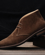 Herrar Mocka Chukka Stövlar med Tidlös Elegans