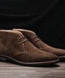 Herrar Mocka Chukka Stövlar med Tidlös Elegans
