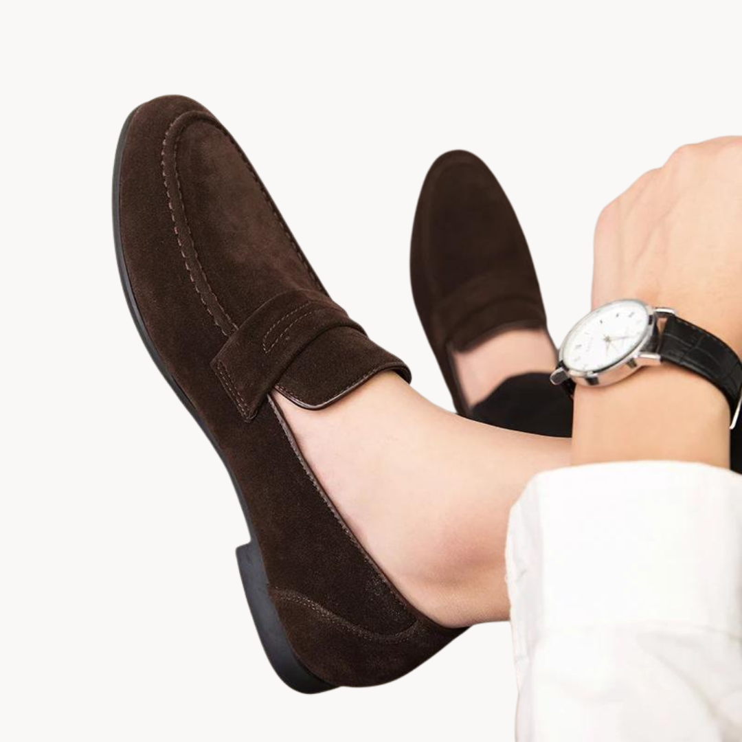 Herrens Klassiska Penny Loafers med Lätt Sula