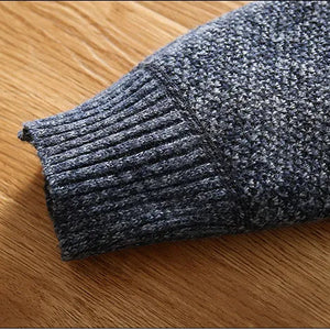 Herrfleece Tröja | Varm Halvdragkedja