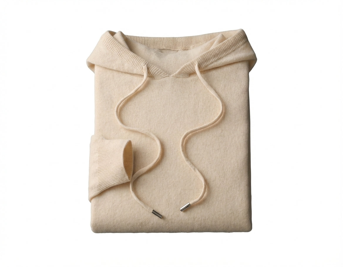 100% kashmirhuvtröja