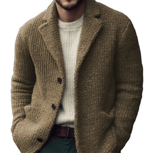 Stickad Herrcardigan - Anthoni