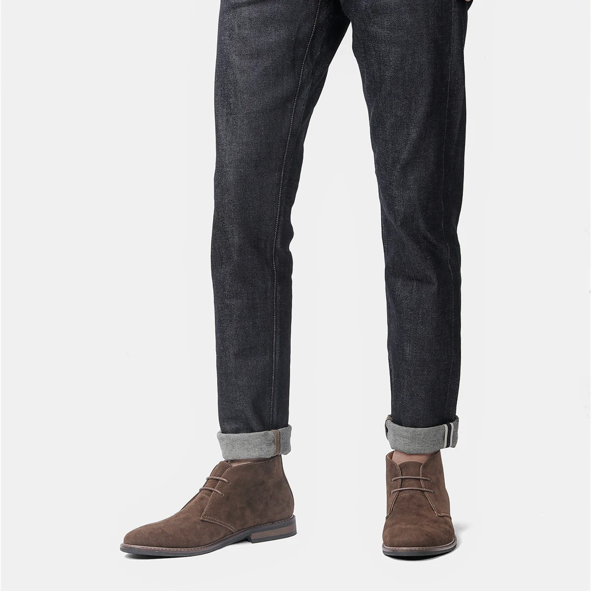 Tidlösa Mockastövlar för Män